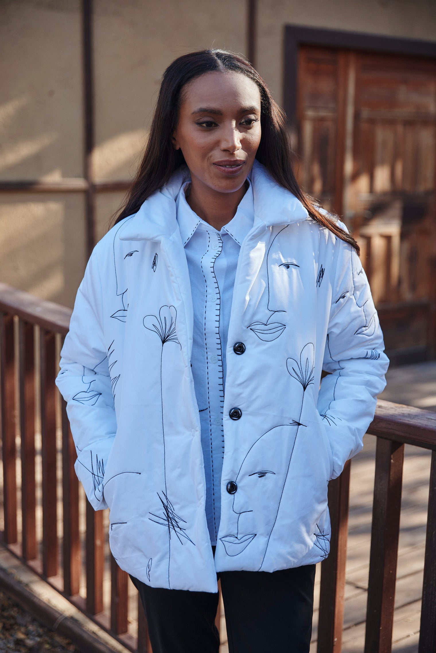 Quilted Akal Coat