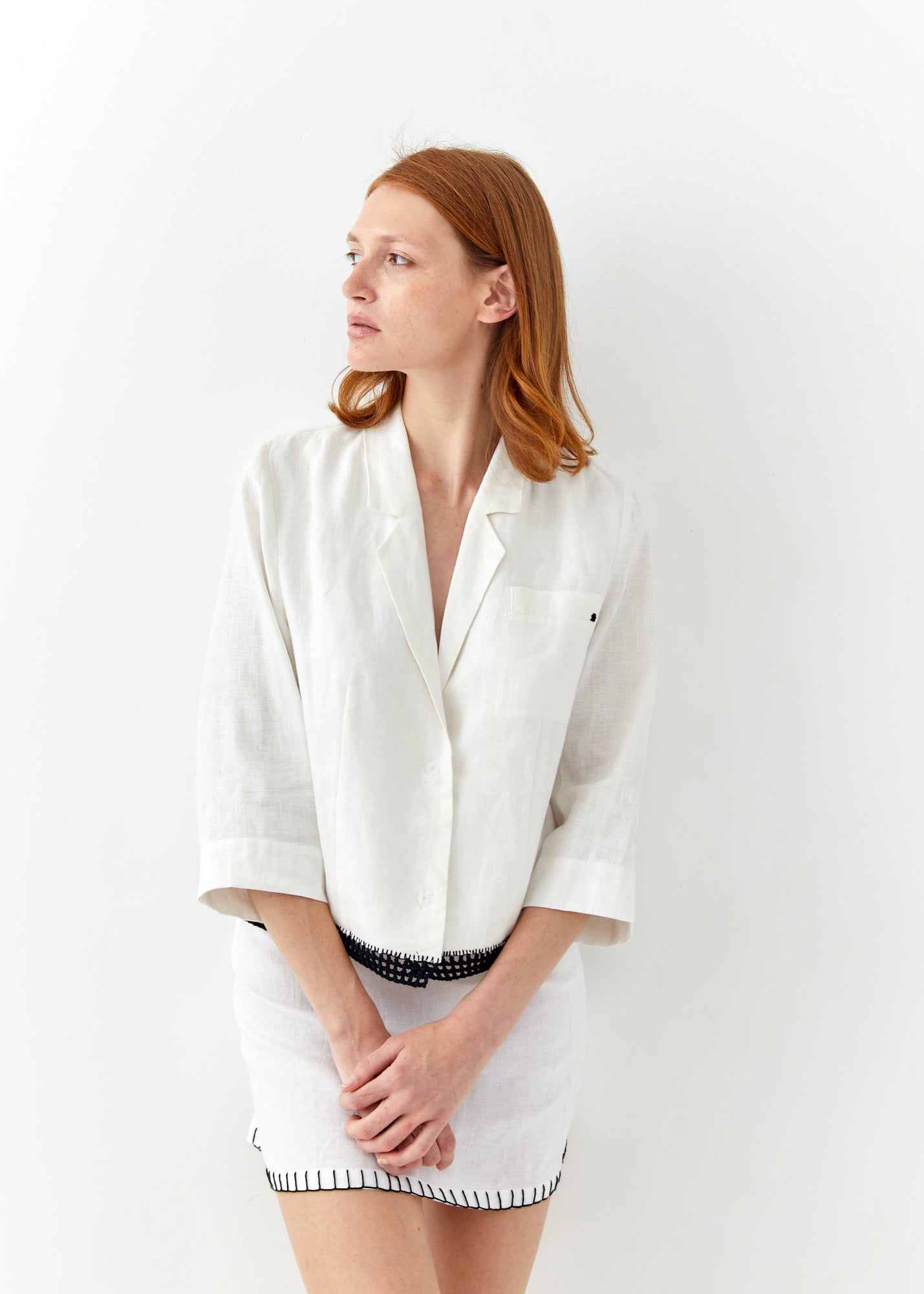 Linen Knit Jacket