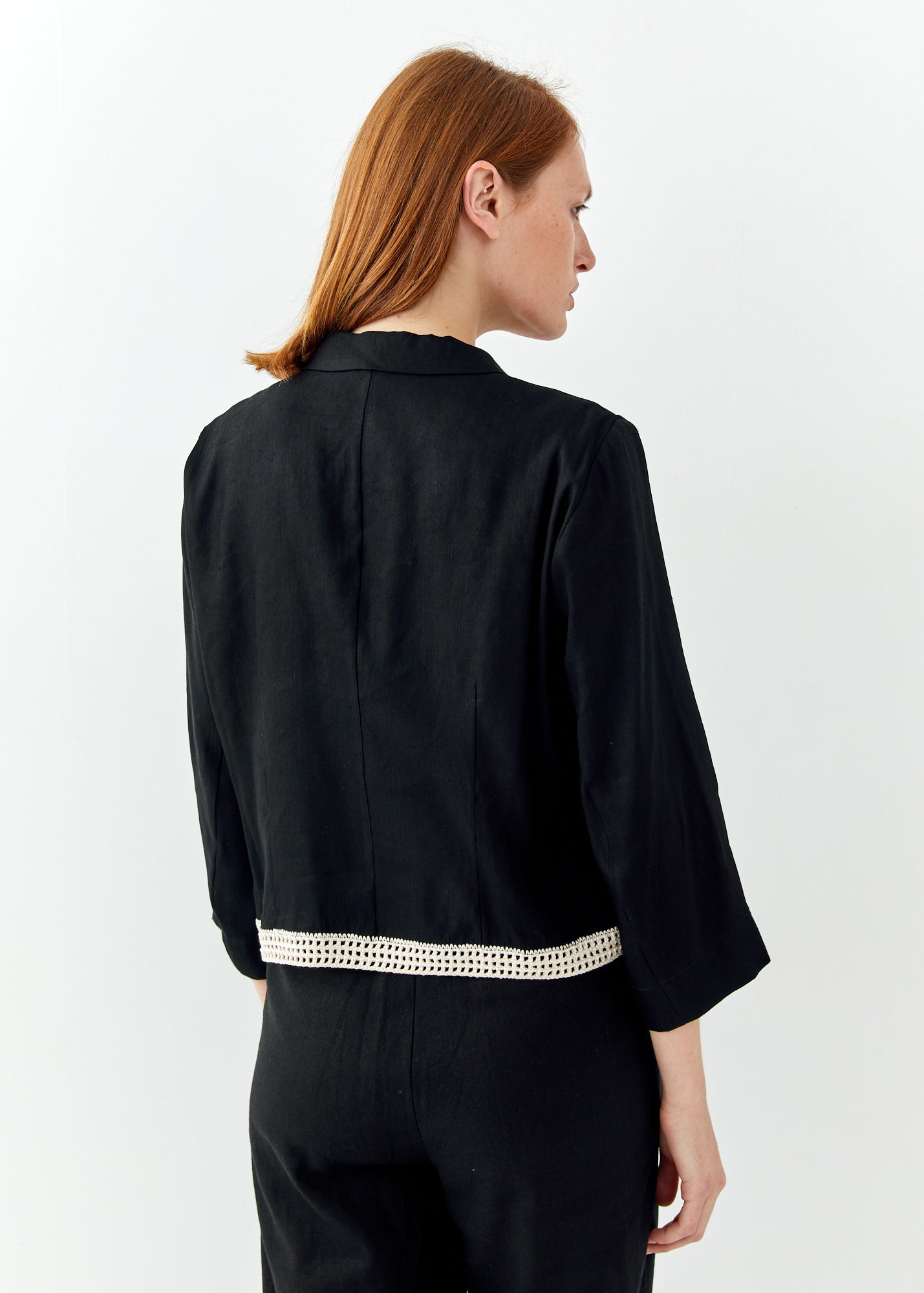 Linen Knit Jacket